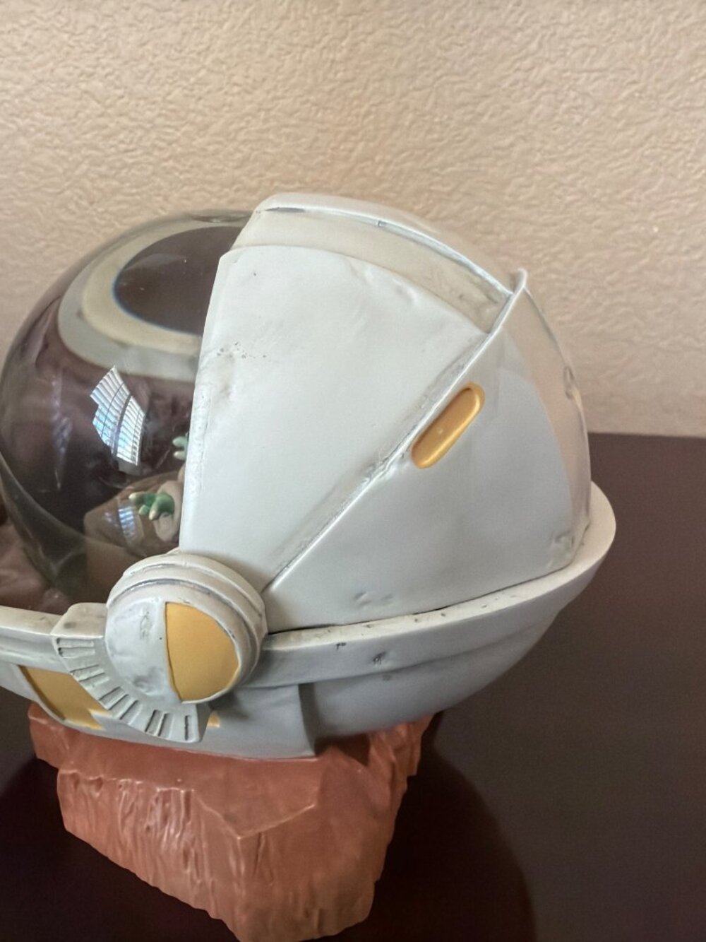 Star Wars Mandalorian Grogu Lot Bradford Exchange Clock & Water Globe w/COA - Picture 15 of 16